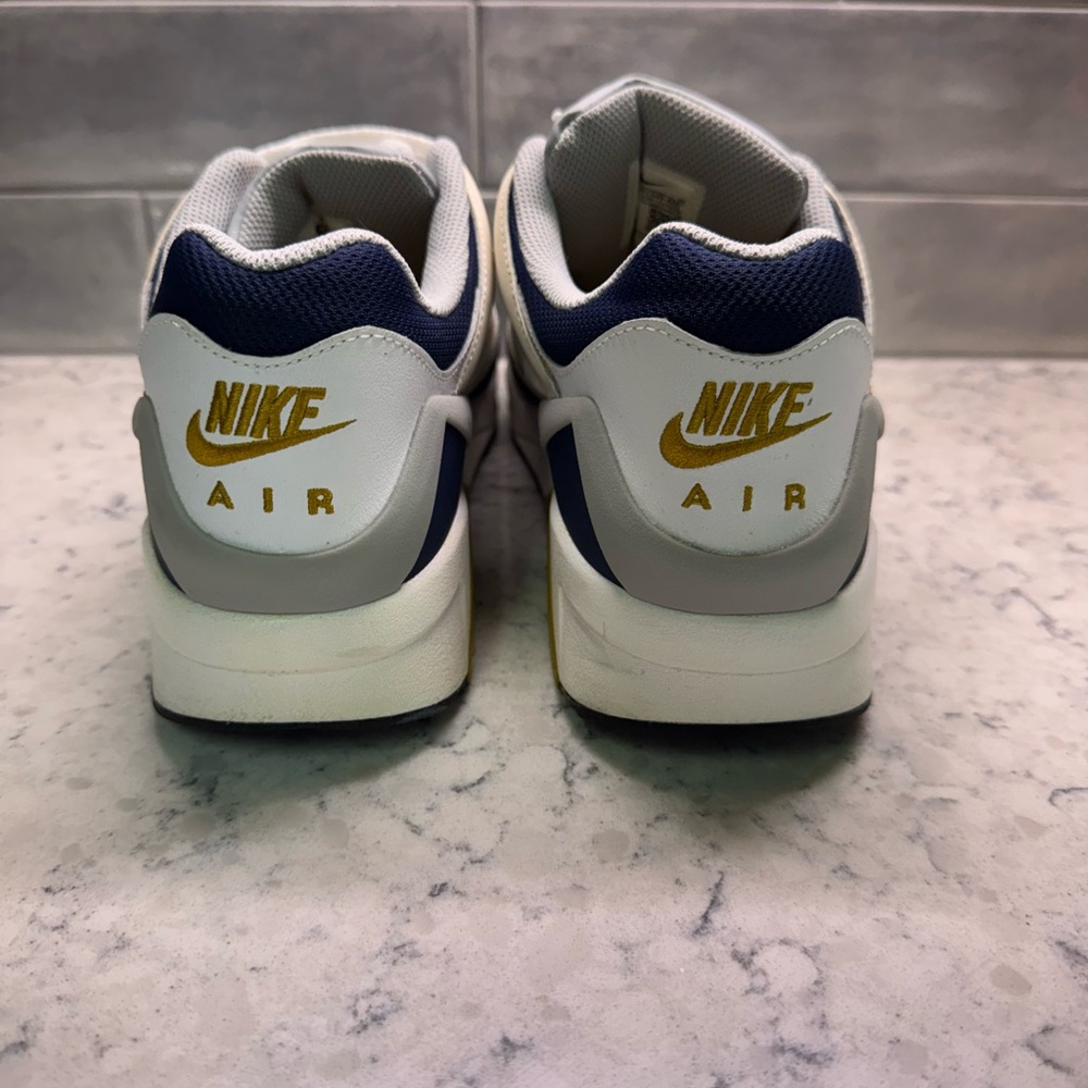 Nike Air Structure Sneakers Triax 91  Mens Size 10.5 Citron,White, Navy,Gray - Picture 4 of 9